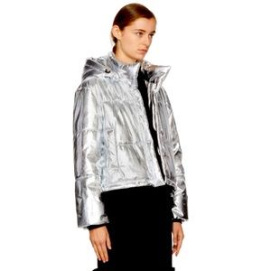 MSGM silver puffer